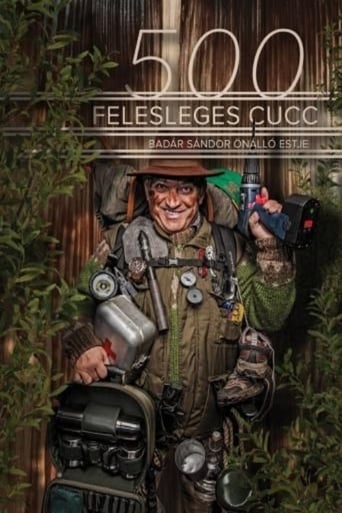 Poster of 500 felesleges cucc: Badár Grylls tanácsai túrázóknak - Badár Sándor önálló előadása