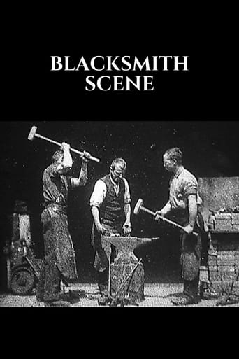 Poster of Blacksmithing Scene