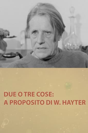 Poster of Due o tre cose: a proposito di W. Hayter