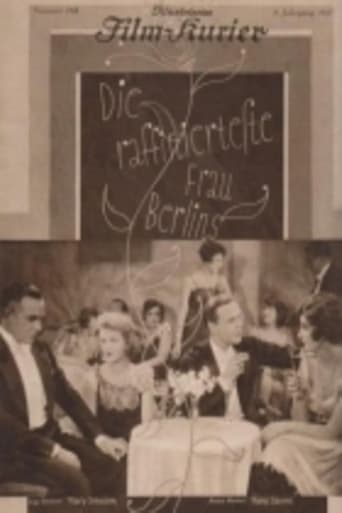 Poster of Die raffinierteste Frau Berlins