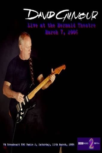 Poster of David Gilmour at London Mermaid Theatre