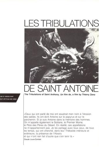 Poster of Les tribulations de saint Antoine