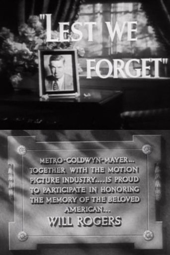 Poster of Lest We Forget