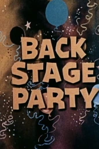 Poster of Back Stage Party