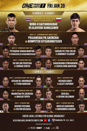 Poster of ONE Friday Fights 1: Nong-O vs. Ramazanov