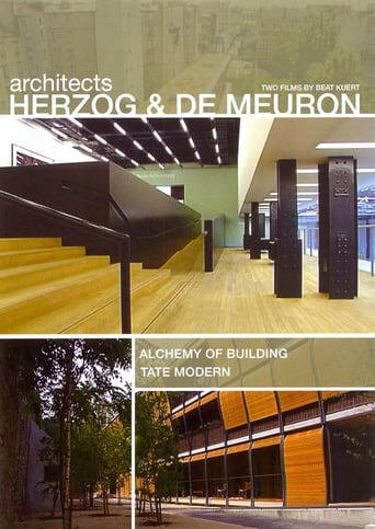 Poster of Architects Herzog and deMeuron: The Alchemy of Building & The Tate Modern