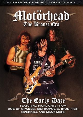 Poster of Motörhead: The Bronze Era - The Early Daze