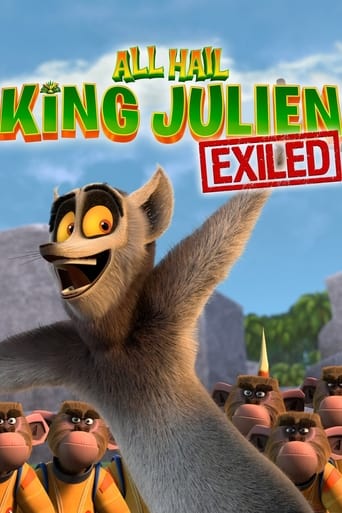 Poster of All Hail King Julien: Exiled