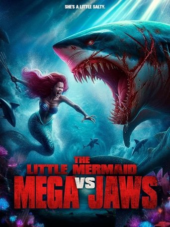 Poster of The Little Mermaid vs Mega Jaws