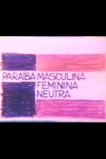 Poster of Paraíba Masculina Feminina Neutra