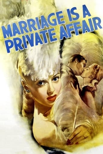 Poster of Marriage Is a Private Affair