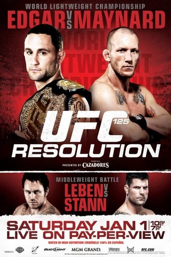 Poster of UFC 125: Resolution