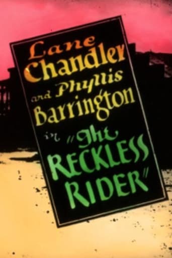 Poster of The Reckless Rider