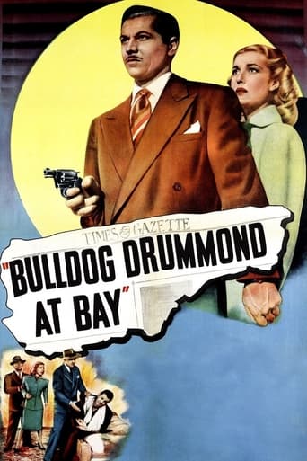 Poster of Bulldog Drummond at Bay