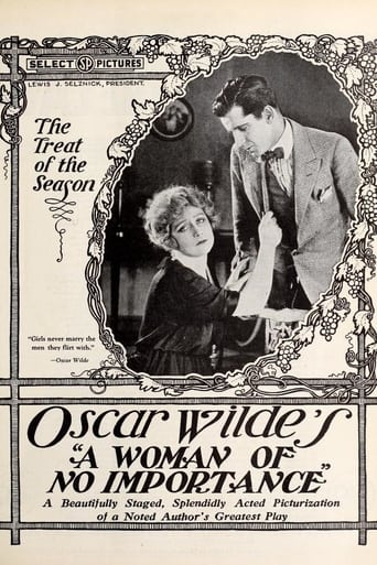 Poster of A Woman of No Importance