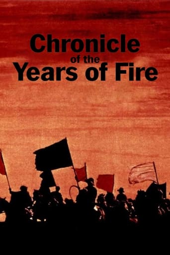 Poster of Chronicle of the Years of Fire