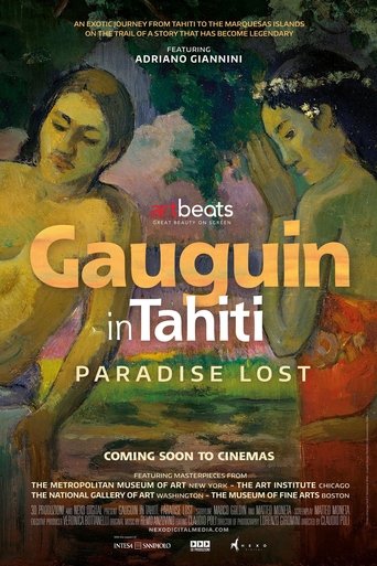 Poster of Gauguin in Tahiti. Paradise Lost