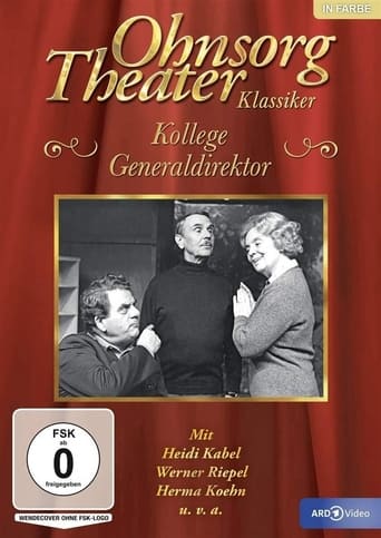 Poster of Ohnsorg Theater - Kollege Generaldirektor