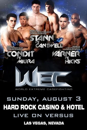 Poster of WEC 35: Condit vs. Miura