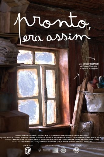 Poster of Pronto, Era Assim