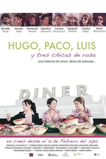 Poster of Hugo, Paco, Luis y tres chicas de rosa