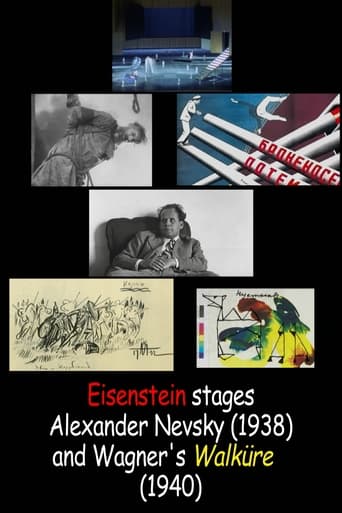 Poster of Sergej Eisenstein Stages Alexander Newski (1938) and Wagner‘s Walküre (1940)