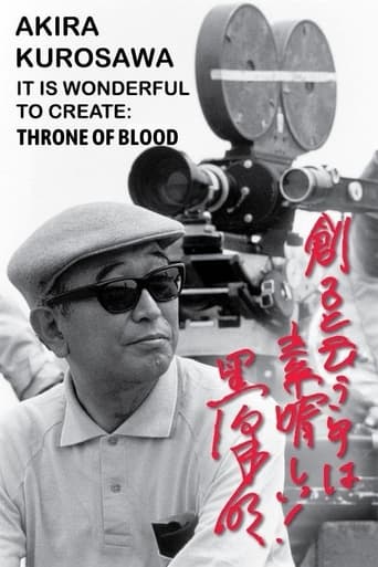 Poster of Akira Kurosawa: It Is Wonderful to Create: 'Throne of Blood'