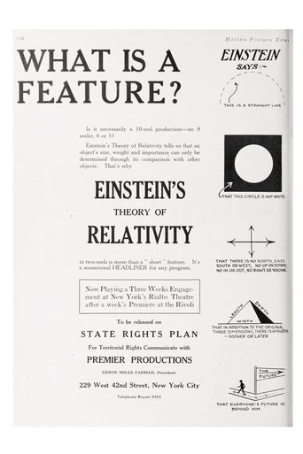 Poster of The Einstein Theory of Relativity