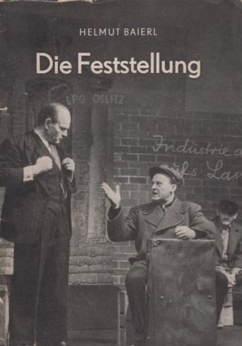 Poster of Die Feststellung