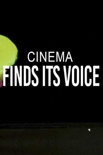 Poster of Cinema Finds Its Voice