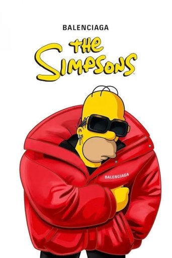 Poster of The Simpsons | Balenciaga