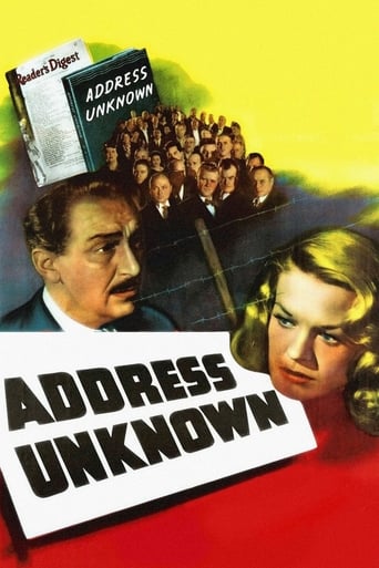 Poster of Address Unknown