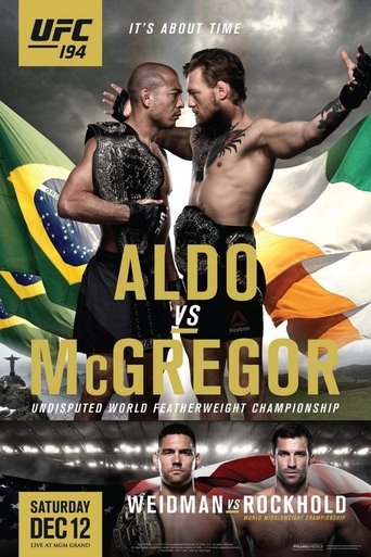 Poster of UFC 194: Aldo vs. McGregor