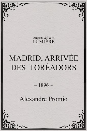 Poster of Madrid, arrivée des toréadors