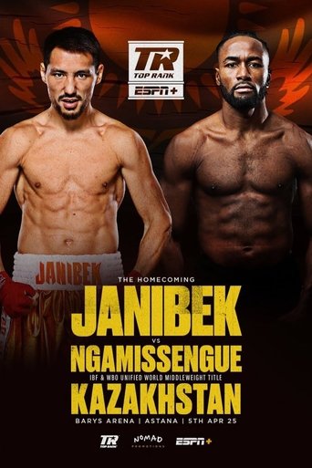 Poster of Janibek Alimkhanuly vs. Anauel Ngamissengue