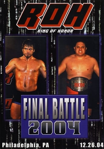 Poster of ROH: Final Battle 2004