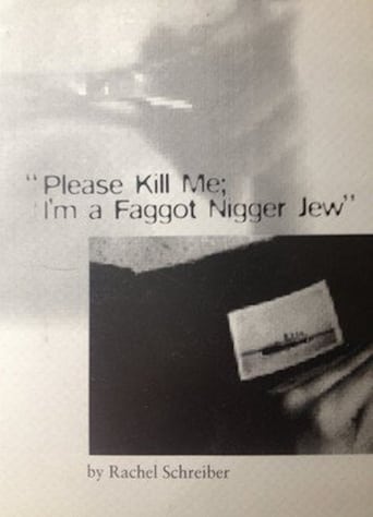 Poster of "Please Kill Me, I'm a Faggot Nigger Jew"