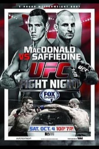 Poster of UFC Fight Night 54: MacDonald vs. Saffiedine