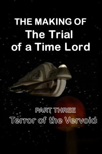 Poster of The Making of The Trial of a Time Lord: Part Three, Terror of the Vervoids