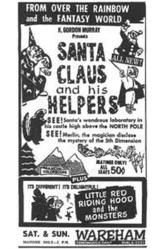 Poster of Santa Claus and His Helpers