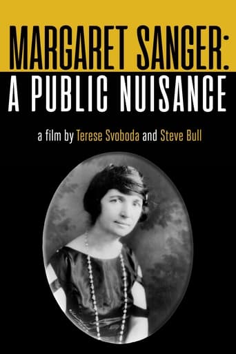 Poster of Margaret Sanger: A Public Nuisance