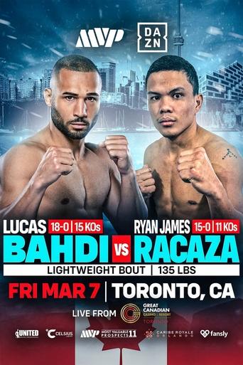 Poster of Lucas Bahdi vs. Ryan James Racaza