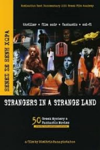 Poster of Strangers in a Strange Land: 50 Greek Mystery & Fantastic Movies