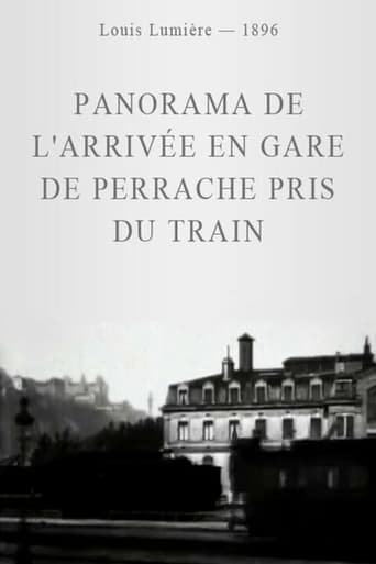 Poster of Panorama de l'arrivée en gare de Perrache pris du train