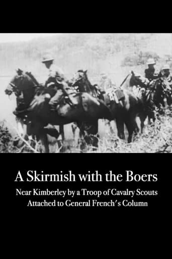 Poster of A Skirmish with the Boers Near Kimberley by a Troop of Cavalry Scouts