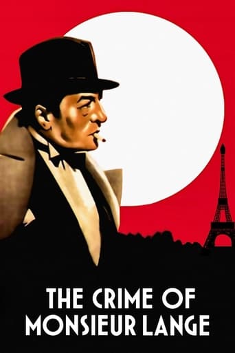 Poster of The Crime of Monsieur Lange