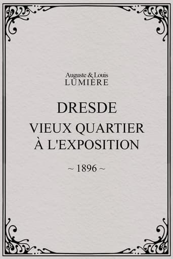 Poster of Dresde, vieux quartier à l'Exposition