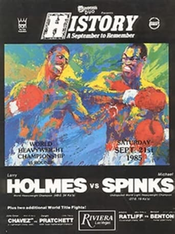 Poster of Larry Holmes vs. Michael Spinks