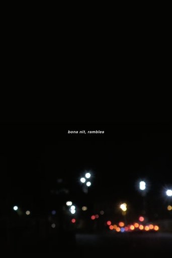 Poster of good night, rambles
