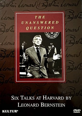 Poster of The Unanswered Question - Six Talks at Harvard by Leonard Bernstein